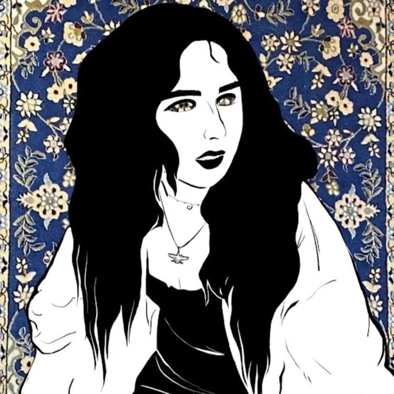Pochette (recto) de l'EP Meuf, d'Anahid