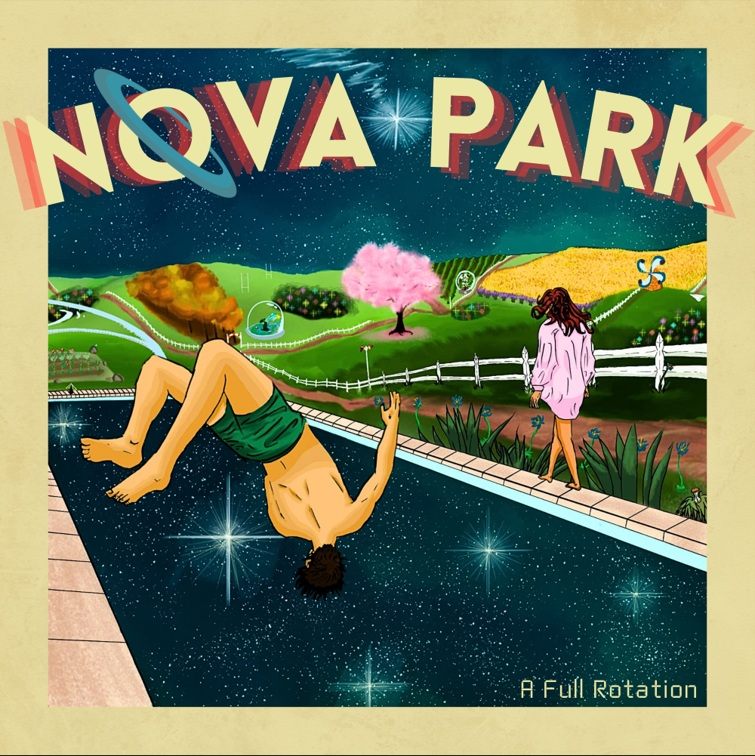 Pochette de l'EP A Full Rotation de Nova-Park