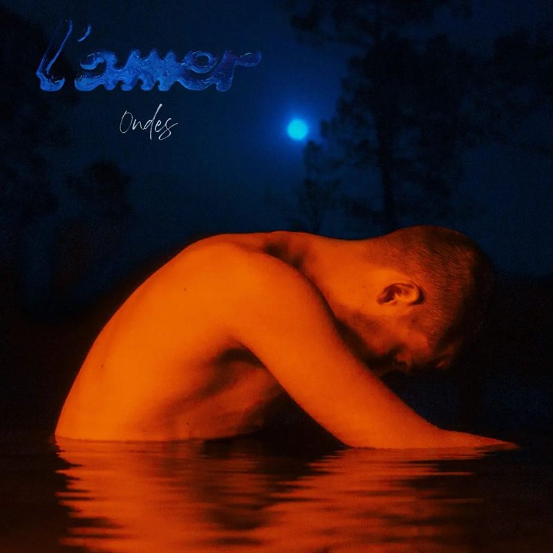 Pochette (recto) de l'EP L'amer de Ondes