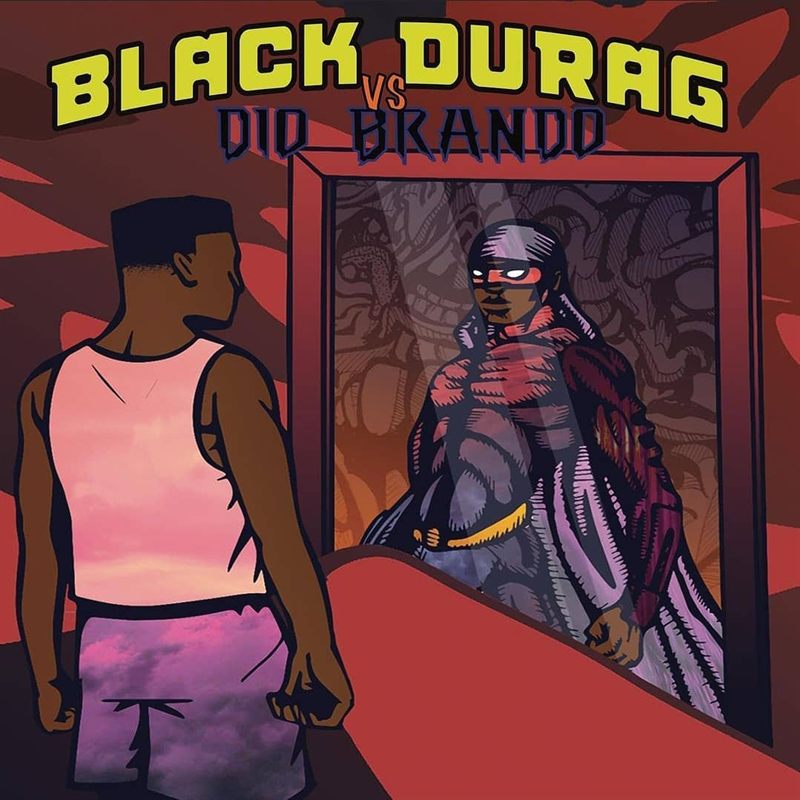 Pochette de l'EP BLACK DURAG VS DIO BRANDO de S-TEE